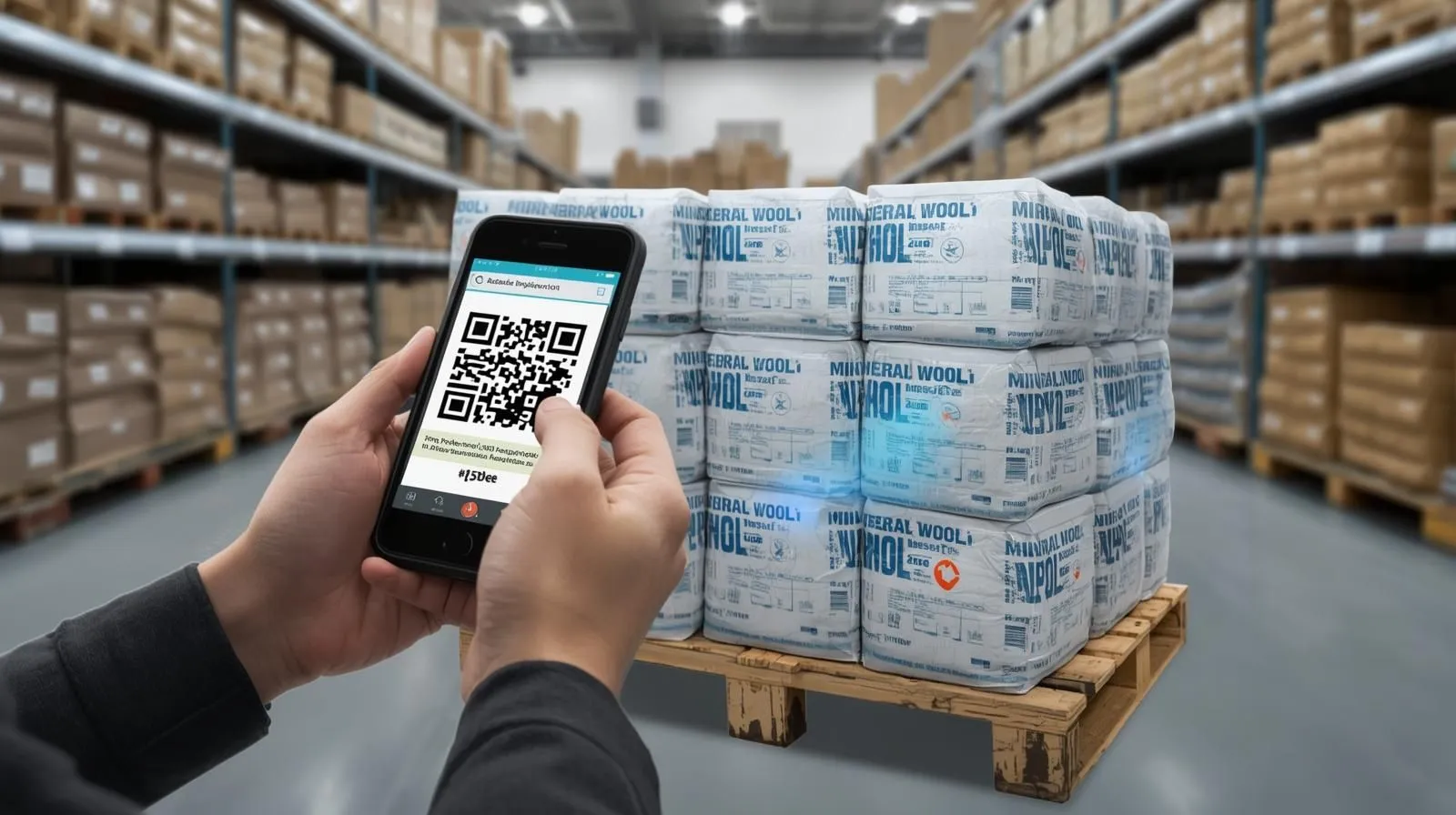 Mineral wool visualization